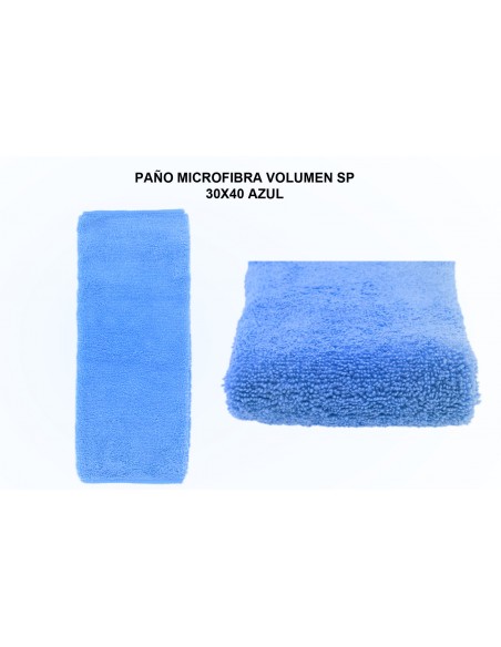 BAYETA MICROFIBRA MULTIUSOS AZUL (30 x 40 cm.)