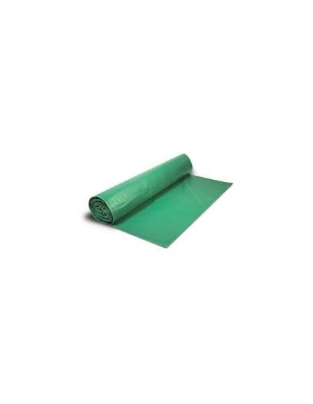 ROLLO SACO BASURA VERDE, 85 x 105, 100L, g.140 (10 uni/rollo)