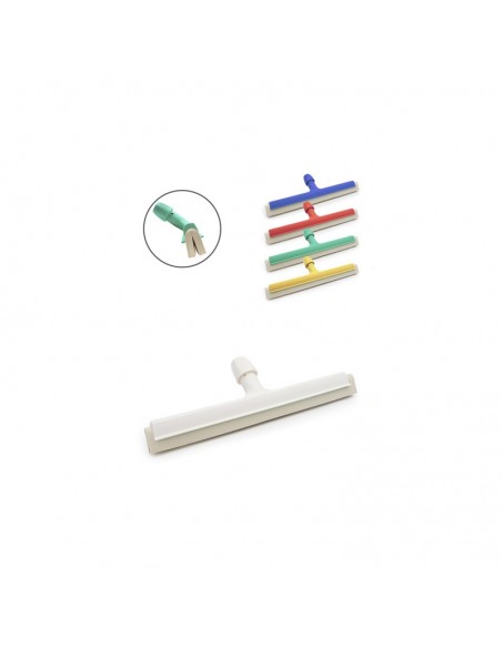 HARAGAN PARA SUELOS DOBLE GOMA BLANCA 55 CM.