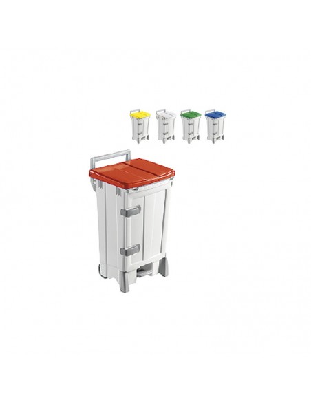 CONTENEDOR PEGASUS DELUX I. A. 100L C/PEDAL Y TAPA