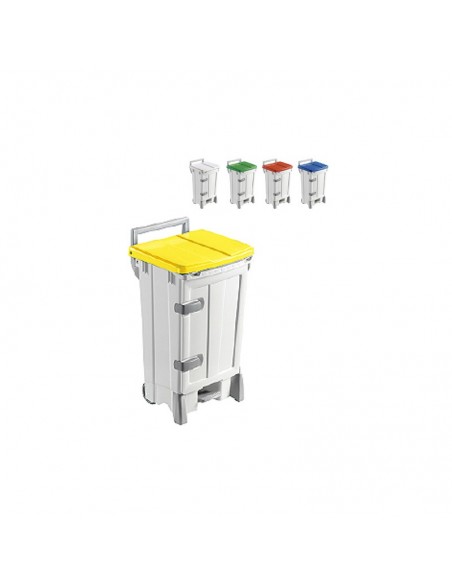 CONTENEDOR PEGASUS DELUX I. A. 100L C/PEDAL Y TAPA