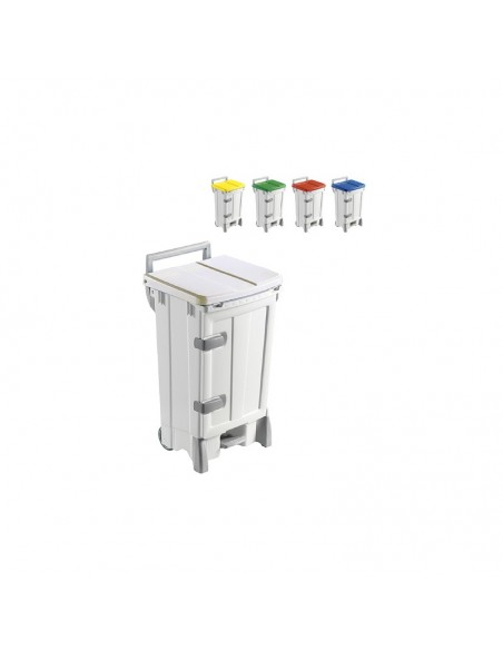 CONTENEDOR PEGASUS DELUX I. A. 100L C/PEDAL Y TAPA