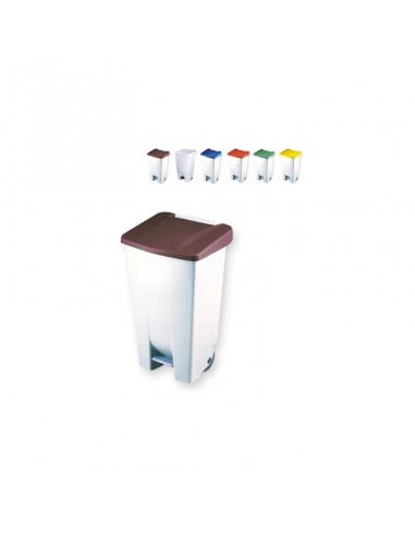 CONTENEDOR 120 LITROS PRACTIK. C/RUEDAS Y PEDAL