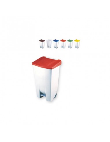 CONTENEDOR 120 LITROS PRACTIK. C/RUEDAS Y PEDAL