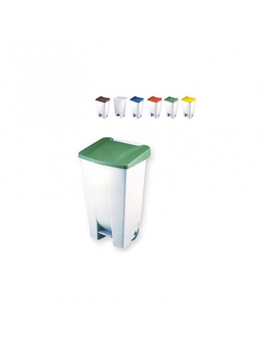 CONTENEDOR 120 LITROS PRACTIK. C/RUEDAS Y PEDAL