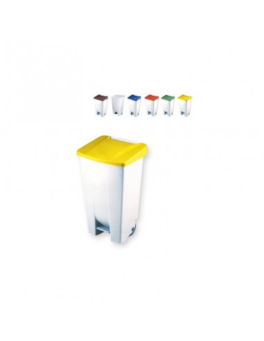 CONTENEDOR 120 LITROS PRACTIK. C/RUEDAS Y PEDAL