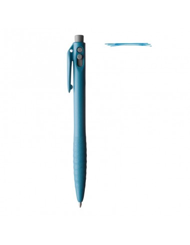 BOLIGRAFO DETECTABLE AZUL RETRÁCTIL CON CLIP....