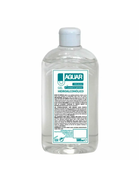 GEL HIDROALCOHOLICO JAGUAR, 1 L.