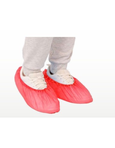 Cubre zapatos de polietileno reforzados y...