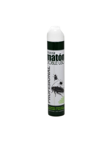 INSECTICIDA MATON DOBLE USO, 750 ml