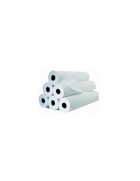 PAPEL CAMILLA 2 CAPAS LISO, 100 % CELULOSA, 65 m, PRECORTE 40 cm. (6 uni.)